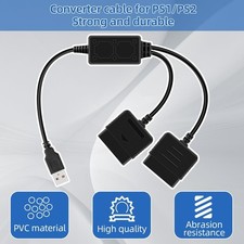 Cavo adattatore USB doppio per Sony Playstation 1/2 PS One PSX Model: A01