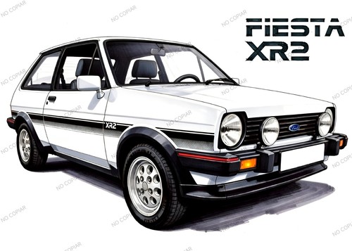 Ford fiesta xr2 mk1 - fiesta, cuadro