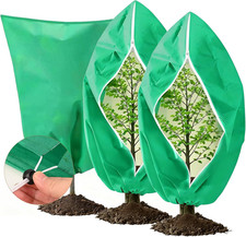 Telo per Piante Antigelo,3 PCS Copertura Piante Inverno Antigelo Tessuto Non Tes