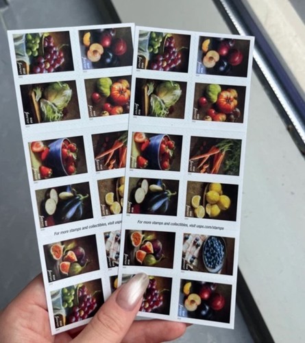 Francobolli usps frutta - usps, e