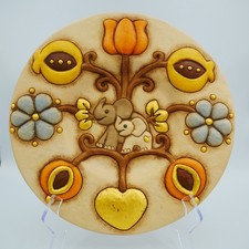 Piatto elefante madre e