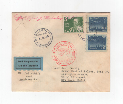 1936 svezia zeppelin - svezia,