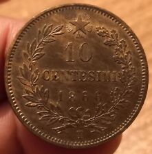 Moneta 10 Centesimi 1866