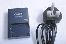 Caricabatteria fotocamera digitale Canon CB-2LXE con spina UK per PowerShot IXUS