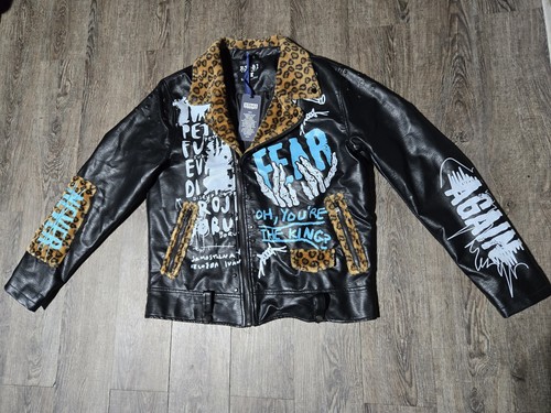 Giacca leopardata uomo - , r3bel