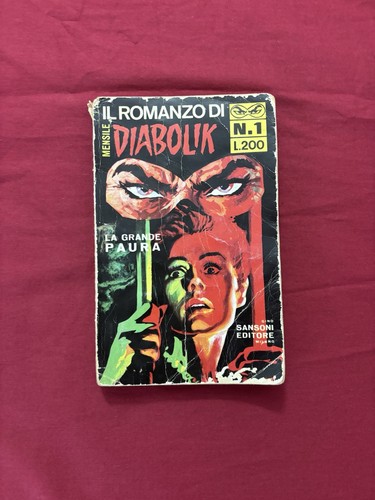 Romanzo diabolik la - romanzo, di