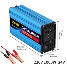 Inverter 24 volt / 220 volt - 1000 Watt