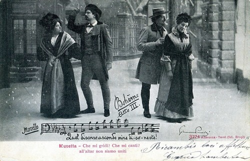 Opera puccini boheme atto - -,