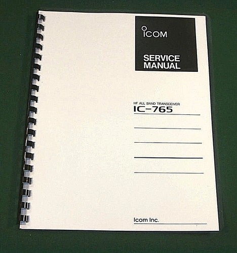 Icom 765 manuale - ic-765, di