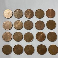 Lotto 20 Gettoni Kiddie rides Tecnotron Dedem monete da collezione ottimo stato