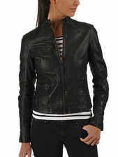 Giacca donna pelle slim fit