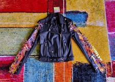 Giacca biker in similpelle bimba/ragazza, Missguided, nero, Tg.10/12 anni