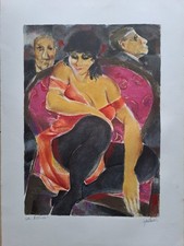 REMO SQUILLANTINI litografia