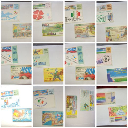 Biglietti lotteria - 12,