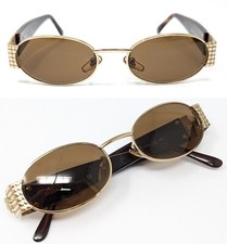 Gianni Versace occhiali da sole mod. X38 Col 030 Ovale Steampunk Medusa fashion