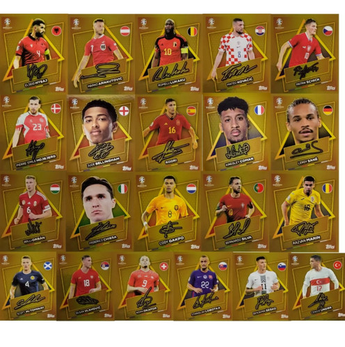 Figurina firmata topps - firmata, euro