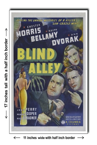 Blind alley 1939 poster - -,