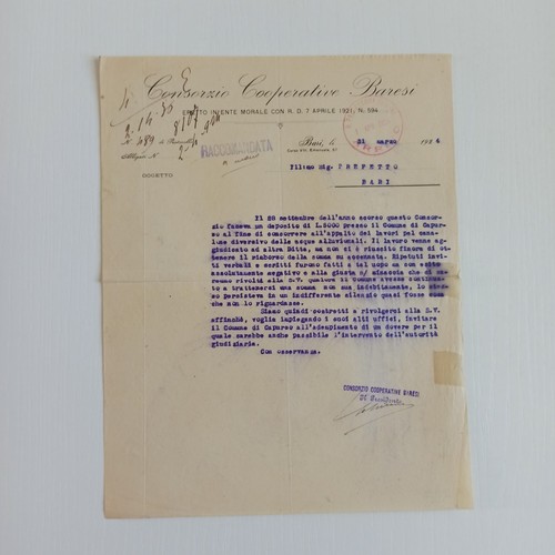 1924 consorzio cooperative - 1924,