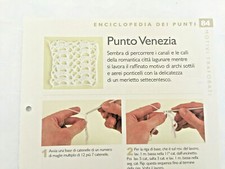 Scheda tecnica Punti Uncinetto