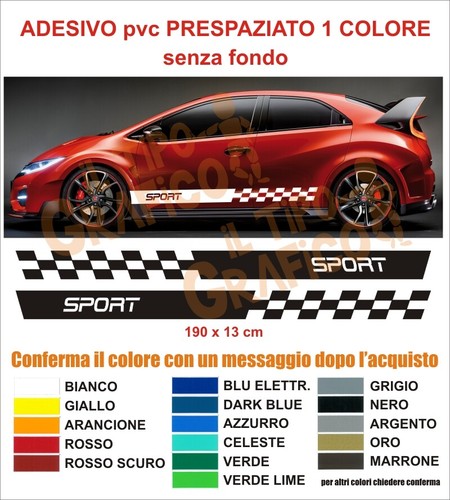 Strisce adesive auto fasce - strisce,