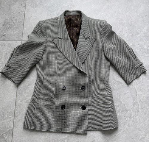 Blazer luis vuitton - luis, crema/nero