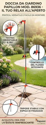 Doccia giardino papillon - giardino,