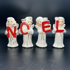 Vintage NOEL Angel Candle