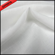 TESSUTO 100% PURO LINO PER TENDE ABBIGLIAMENTO AL METRO