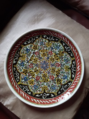 Piatto ornamentale ceramica - piatto,