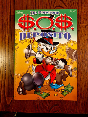 Fumetto zio paperone - zio, $o$