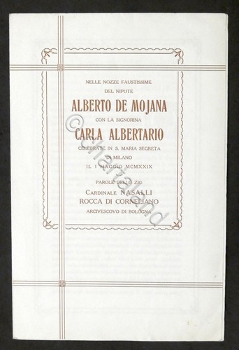 Nozze alberto mojana - nozze, e