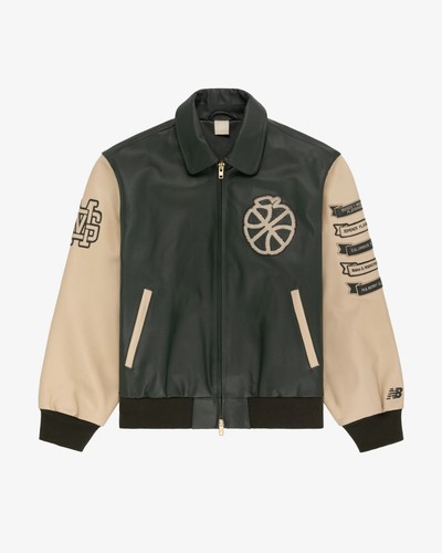 Giacca varsity uomo vera pelle - giacca,