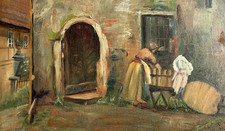 Dipinto antico persone