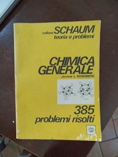 Chimica Generale, Collana Schaum, Teoria E Problemi, L. Rosenberg