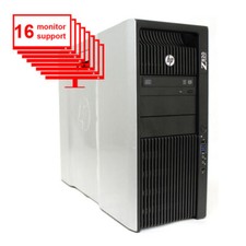 Computer HP Z820 Multi 16 monitor 12 core/12 GB/1 TB+ 256 GB SSD/NVS450