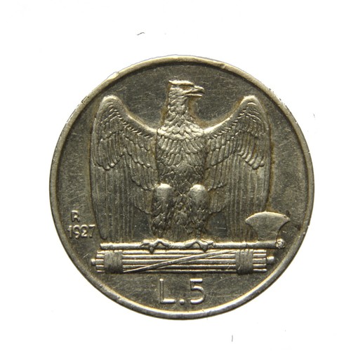 Regno italia 5 lire - d'italia,