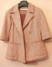 JUCCA Completo Donna Giacca Pantaloni Made in Italy Taglia 40 - 42 / S 