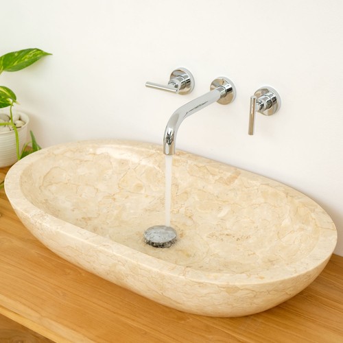 Lavabo marmo mara ovale - cm,