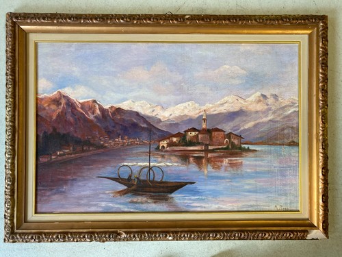 Grande quadro dipinto olio - quadro,