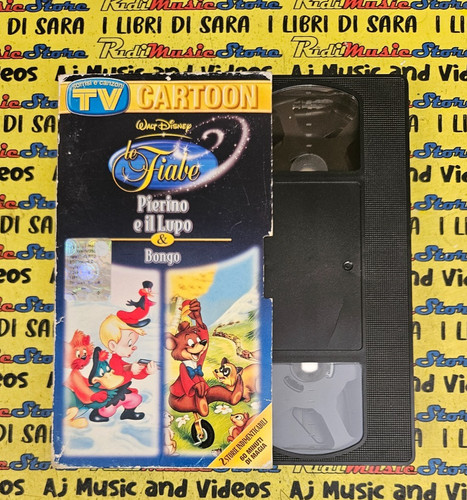 Vhs cartonata pierino il - vhs,