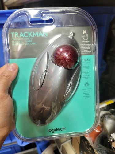 New mouse trackball logitech - mouse,