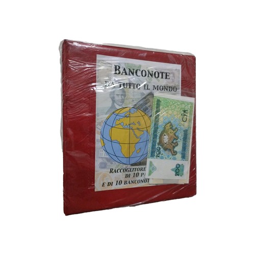 Raccoglitore rosso fogli - +10, +
