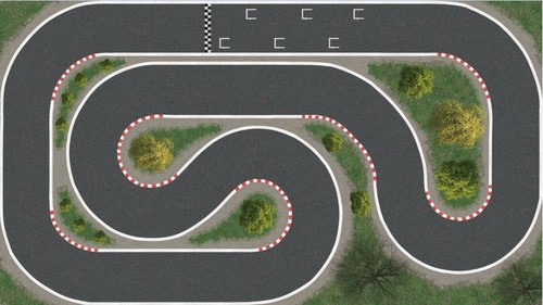 Pista piccola per turbo racing - pista,