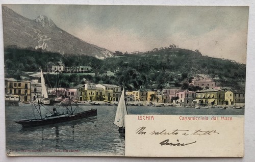 Cartolina ischia casamicciola - cartolina,