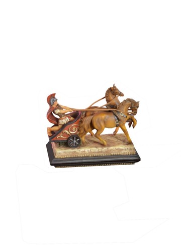 Statua biga con centurione - statua,