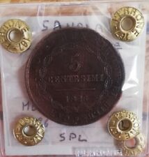BOLOGNA - 5 CENTESIMI 1826 SPL -  RARA - PERIZIATA - RE ELETTO - CARLO FELICE 