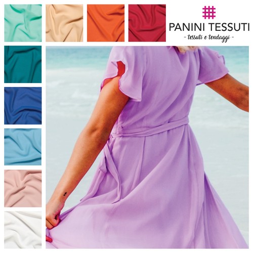 Tessuto georgette - tessuto,