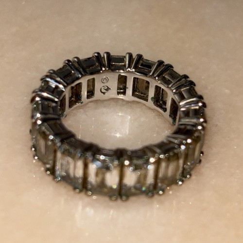 Anello baguette cristallo