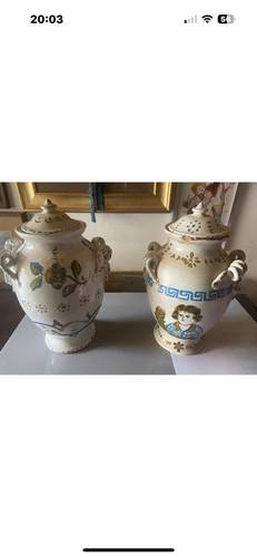 Coppia vasi antichi - coppia,