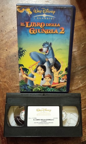 Vhs libro della giungla 2 - vhs,